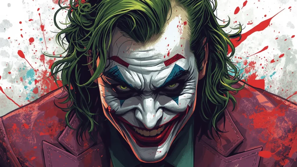 coloring pages of the joker