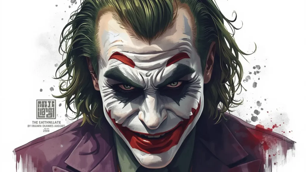 coloring pages of the joker
