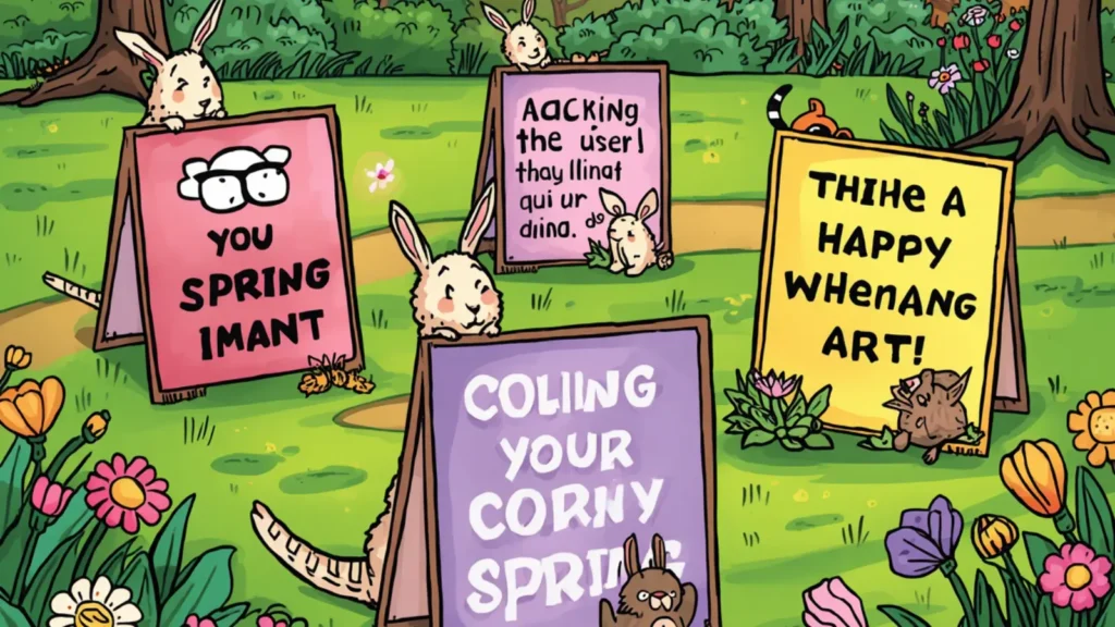 corny spring jokes