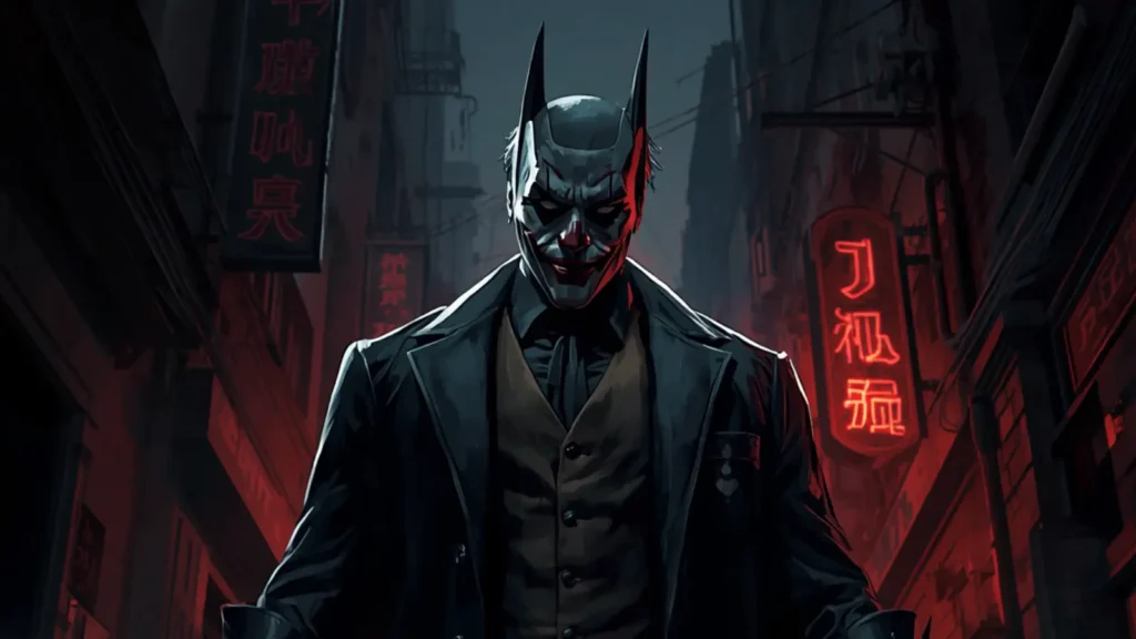 dark knight joker clown mask