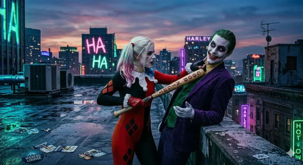 cosplay harley quinn joker
