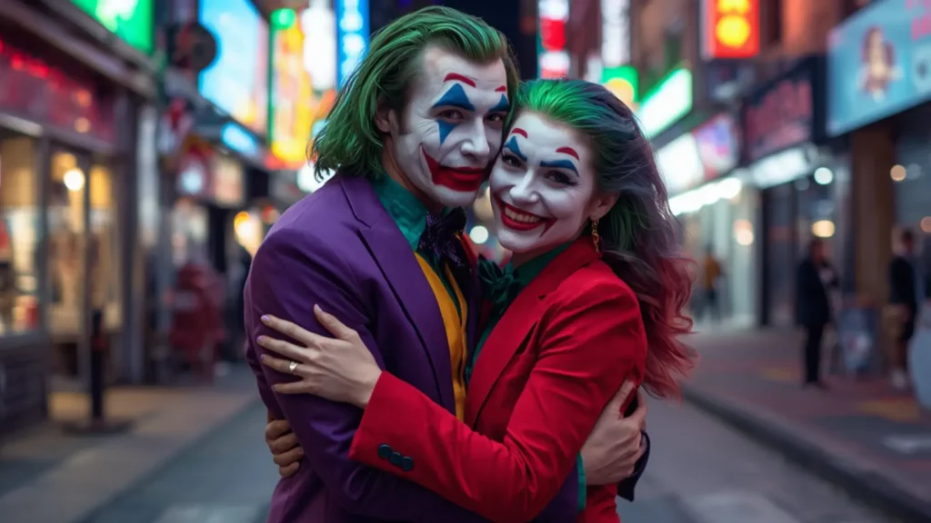 couples joker and harley quinn costumes