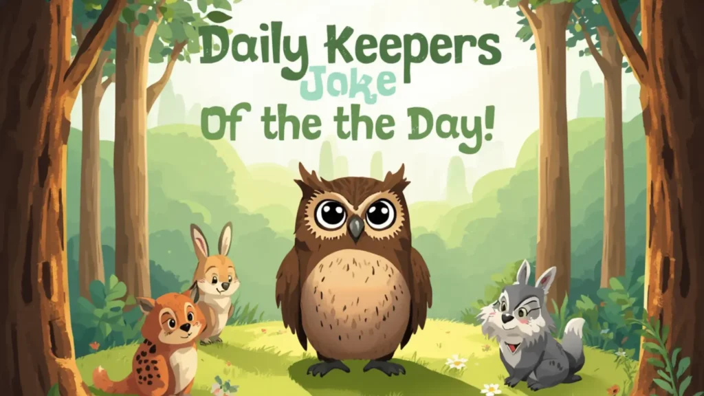 daily keepers joke of the day