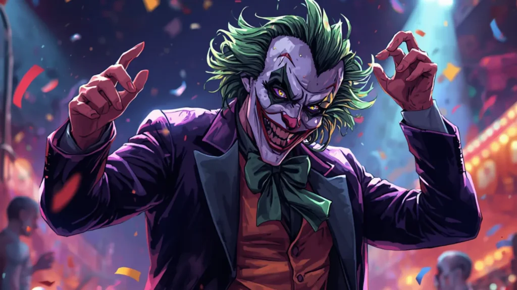 dark knight joker clown mask