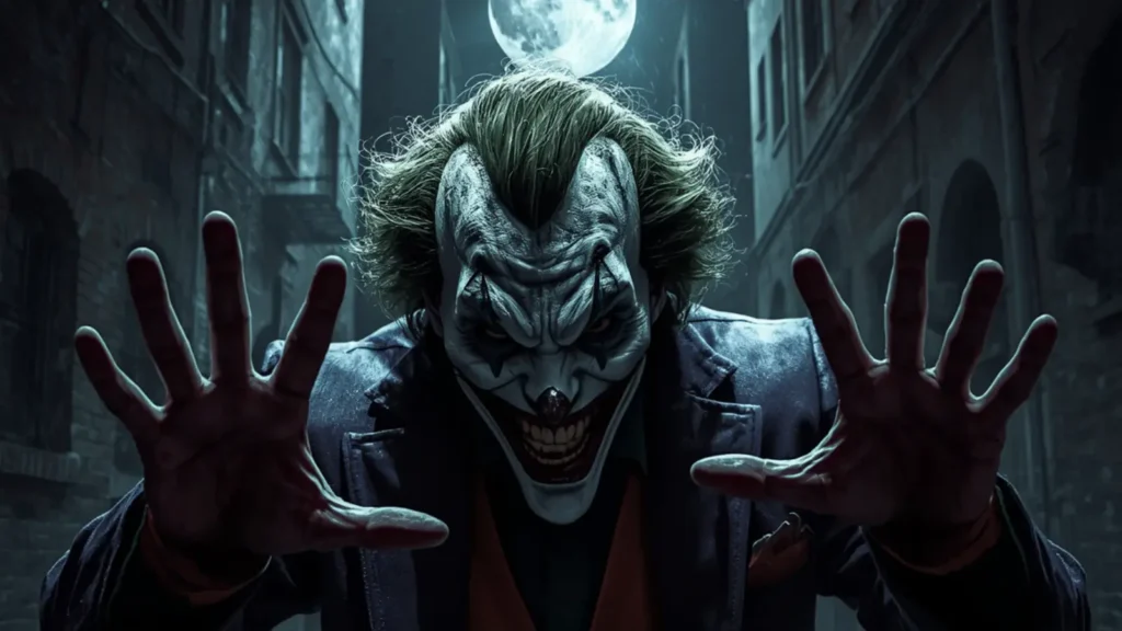 dark knight joker clown mask