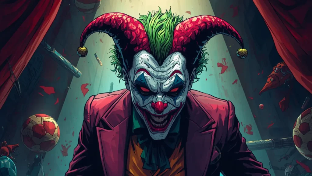 dark knight joker clown mask