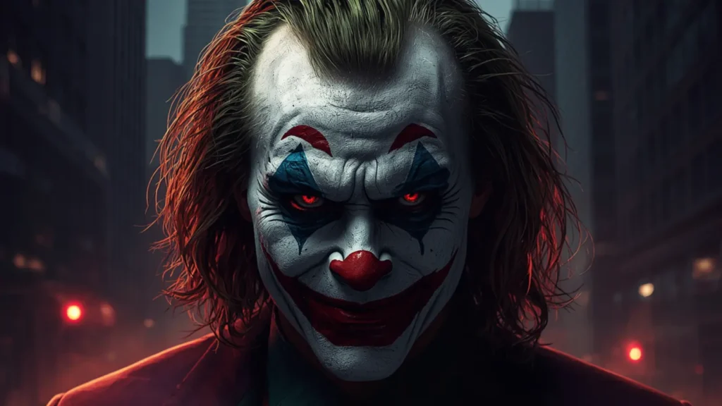 dark knight joker clown mask