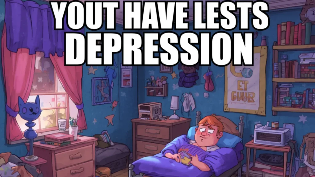 depression is not a joke meme
