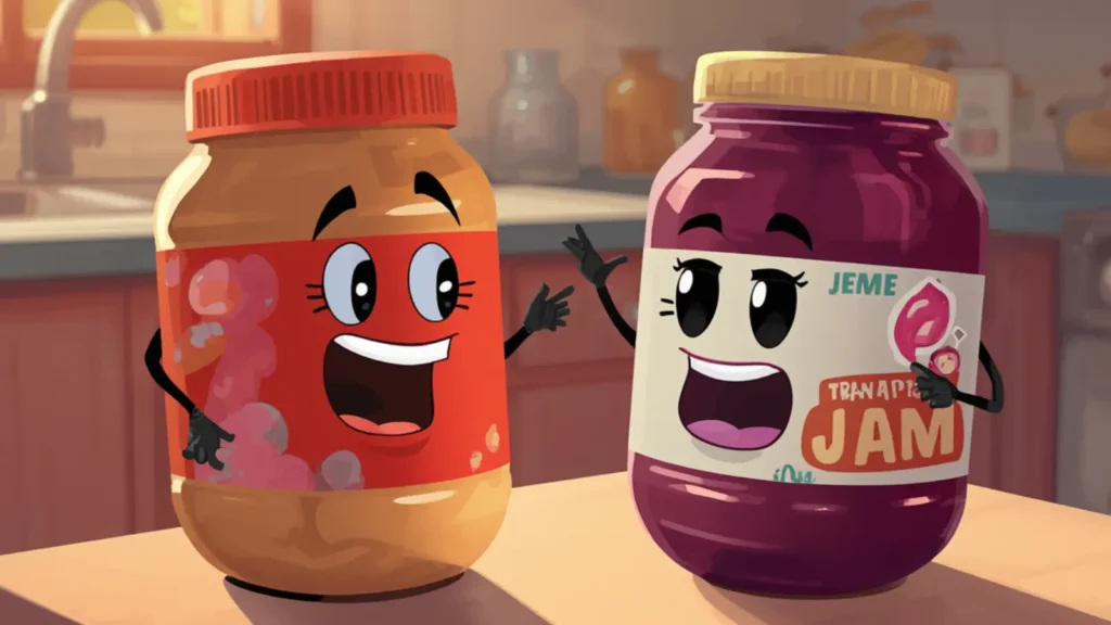 difference between peanut butter and jam joke