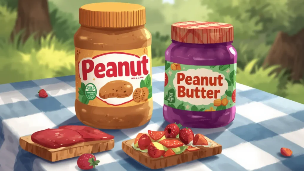 difference between peanut butter and jam joke