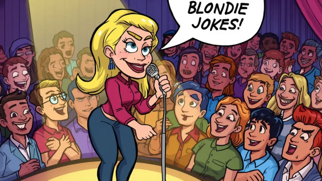 dirty blonde jokes