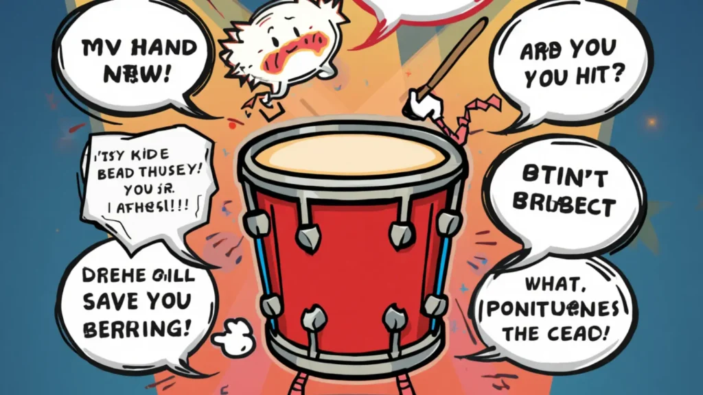 drum sound for joke