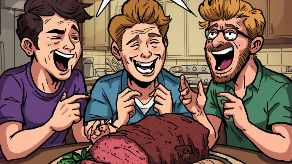 eating roast beef joke
