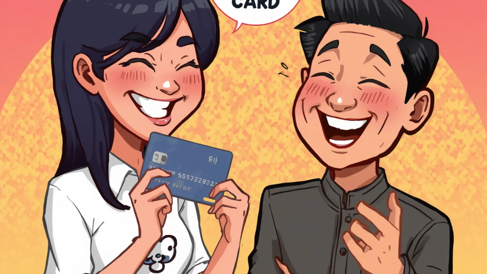 fake credit card joke