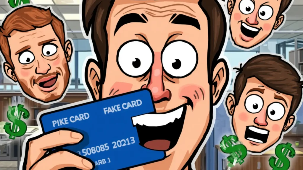 fake credit card joke