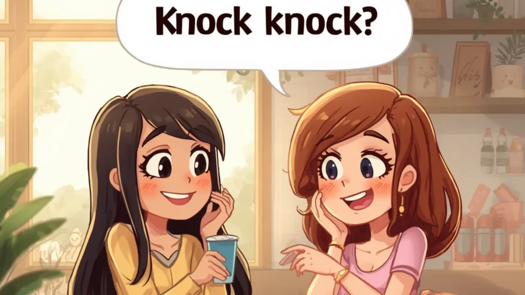 flirty knock knock joke